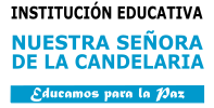 Institución Educativa Nuestra Señora de la Candelaria. Dirección: Calle 10 6Sur-01 Malambo (Atlántico) Logo